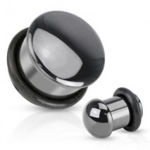 Piercing plug en pierre hématite 6mm Rit Piercing oreille3,49 €
