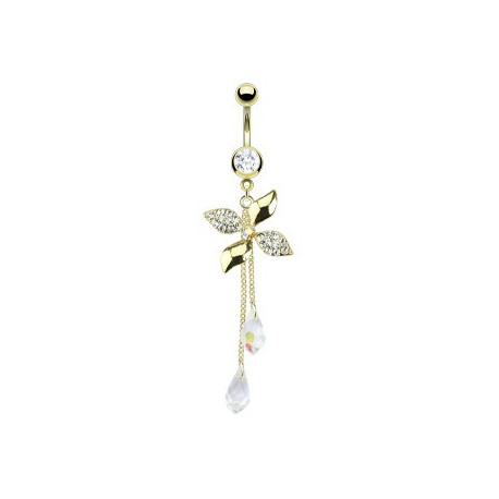 Piercing nombril doré avec une fleur Ruit Piercing nombril16,90 €
