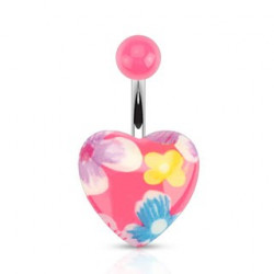 Piercing nombril cœur en fleurs Kozy Piercing nombril3,90 €