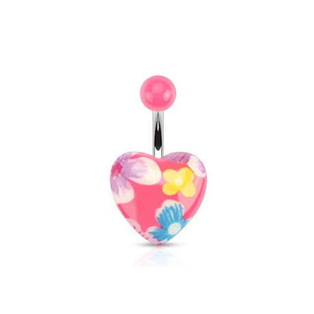 Piercing arcade 8 mm anodisé rose