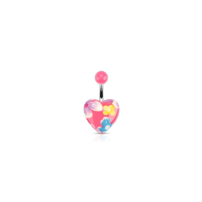 Piercing nombril cœur en fleurs Kozy Piercing nombril3,90 €