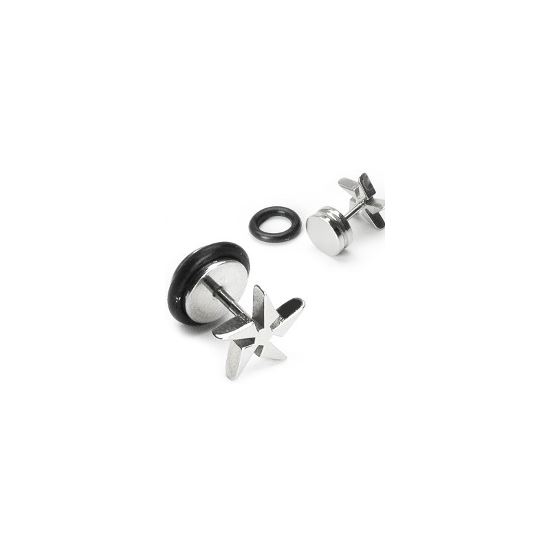 Piercing arcade 8 mm anodisé rose