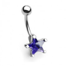 Piercing nombril avec une étoile violette Tiko Piercing nombril5,49 €