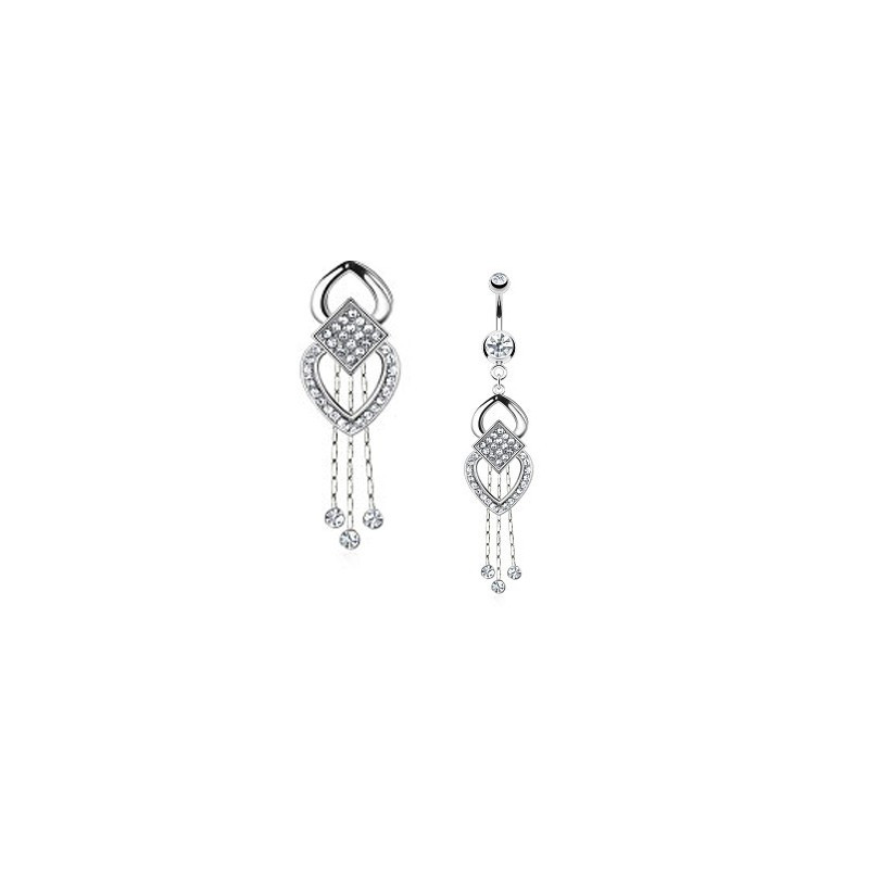 Piercing nombril avec un cœur blanc Hyn Piercing nombril11,30 €