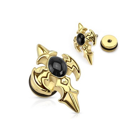 Faux piercing d'oreille doré avec croix tribal Xar Faux piercing4,60 €