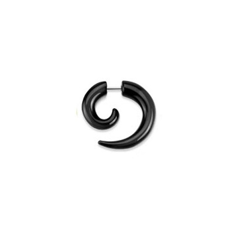 Faux piercing oreille avec écarteur corne noire Wyr Faux piercing3,60 €