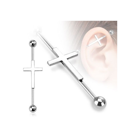 Piercing industriel 38mm croix gothique Fadiz Piercing oreille4,80 €