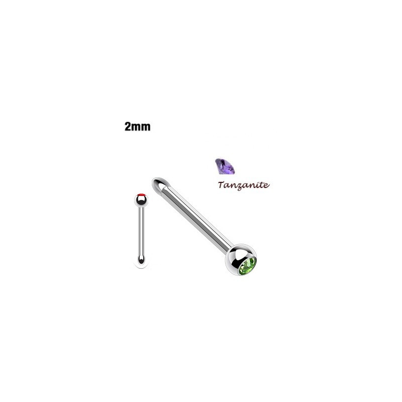 Piercing nez boule cristal tanzanite Furia Piercing nez3,49 €