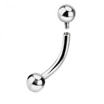 Piercing arcade 8mm avec boules 3mm en acier Nioy Piercing arcade3,10 €