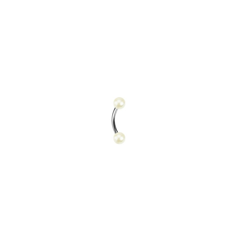 Piercing arcade 8mm avec boules perles nacrées Nava Piercing arcade2,49 €