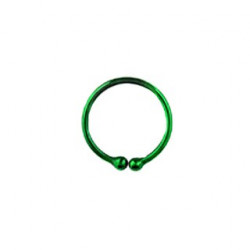 Piercing arcade 8 mm anodisé rose