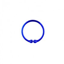 Faux piercing acier anneau bleu 6mm Chaz Faux piercing3,60 €