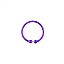 Faux piercing acier anneau violet 6mm Fure Faux piercing3,60 €