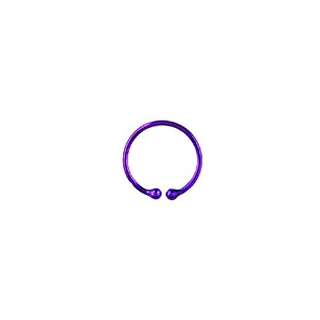 Faux piercing acier anneau violet 8mm Fasza Faux piercing3,60 €
