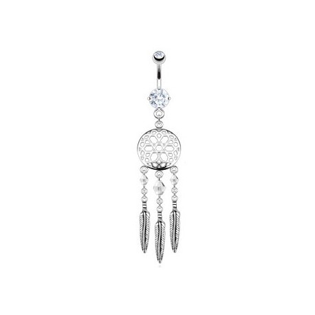 Piercing nombril capteur de rêve blanc Kroc Piercing nombril8,65 €