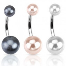 Piercing arcade 8 mm anodisé rose