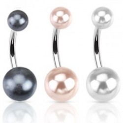 Piercing arcade 8 mm anodisé rose