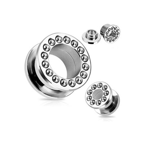 Piercing arcade 8 mm anodisé rose