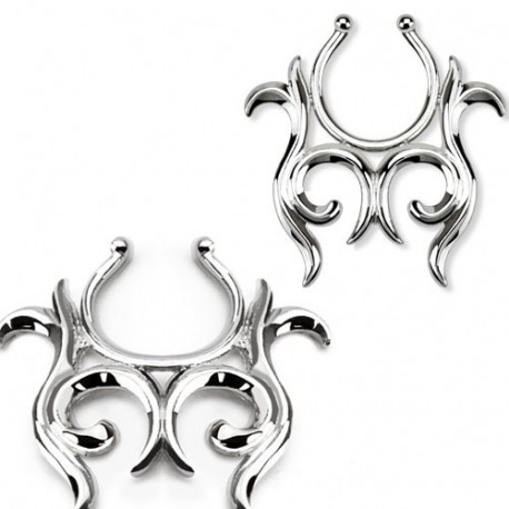 Faux piercing téton acier tribal Dax Faux piercing4,80 €