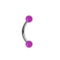 Piercing arcade titane 8mm et boules violette Jali Piercing arcade2,80 €