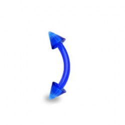Piercing arcade 8mm en bioflex bleu avec pointes Air Piercing arcade2,15 €
