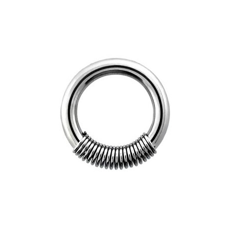 Piercing anneau 13 x 3mm ressort acier Caz Piercing oreille4,90 €