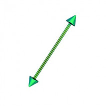 Piercing industriel vert pointes 38mm Yury Piercing oreille4,80 €