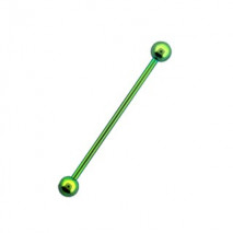 Piercing industriel vert boules 38mm Muron Piercing oreille4,80 €