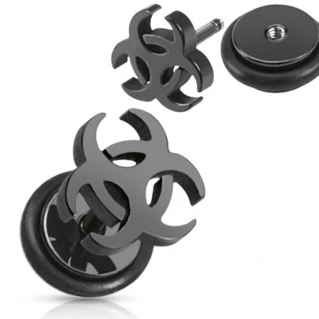 Piercing arcade 8 mm anodisé rose