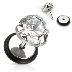 Faux piercing rond en zirconium blanc serti Xot Faux piercing5,49 €