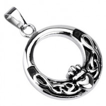 Pendentif boucle et cœur avec couronne Vyr Bijoux10,49 €