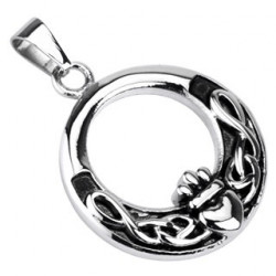 Pendentif boucle et cœur avec couronne Vyr Bijoux10,49 €