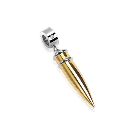 Piercing arcade 8 mm anodisé rose