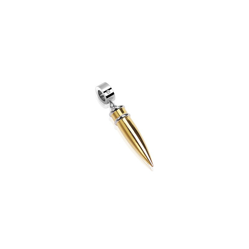 Pendentif pointe de balle doré Qaz Bijoux10,49 €