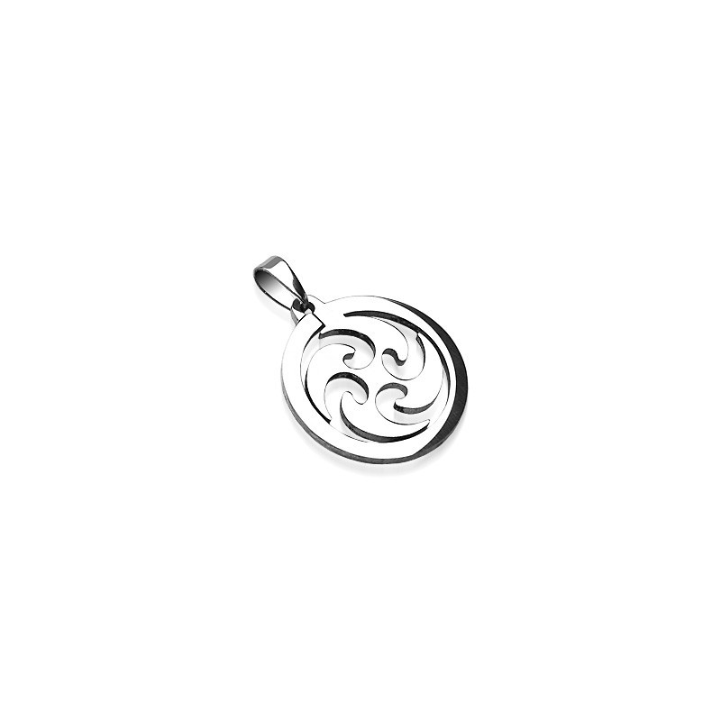 Pendentif acier avec symbole tribal Gazu Bijoux6,49 €