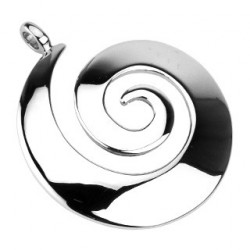 Pendentif acier stainless dôme en spirale Vier Bijoux10,99 €