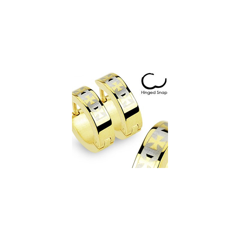 Piercing arcade 8 mm anodisé rose