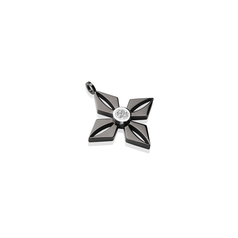Pendentif étoile en acier stainless noir Vidox Bijoux10,49 €
