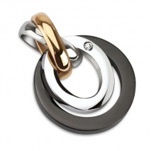 Piercing arcade 8 mm anodisé rose