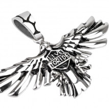Pendentif en forme ailes d'aigle en acier Dosa Bijoux13,49 €