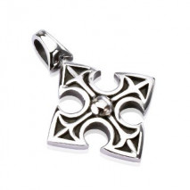 Pendentif croix celtique médiéval acier Tas Bijoux11,80 €