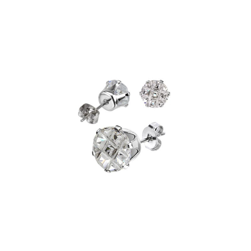 Piercing arcade 8 mm anodisé rose