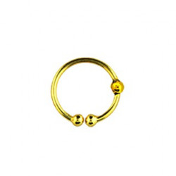 Faux piercing anneau doré 6mm Toba Faux piercing3,70 €