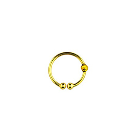 Faux piercing anneau doré 6mm Toba Faux piercing3,70 €