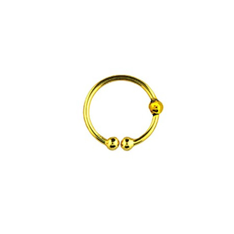 Faux piercing anneau doré 10mm Toya Faux piercing3,70 €