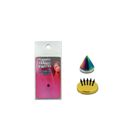 Piercing arcade 8 mm anodisé rose