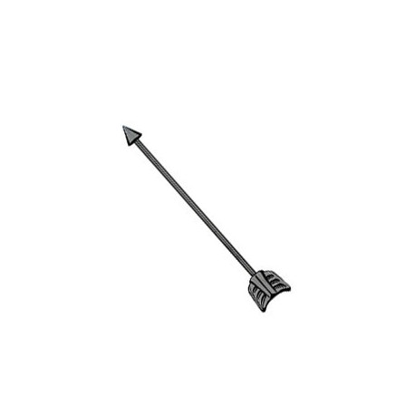 Piercing industriel flèche noire 32mm Puik Piercing oreille5,90 €