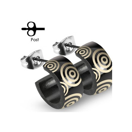 Piercing arcade 8 mm anodisé rose