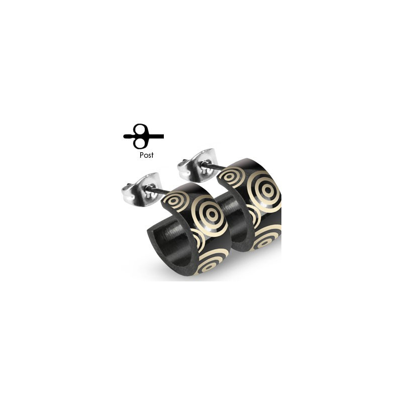 Piercing arcade 8 mm anodisé rose