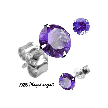 Piercing arcade 8 mm anodisé rose